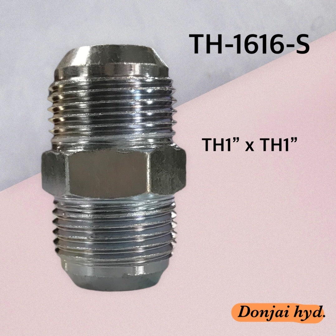 Hydraulic Lic Male Union Spiral JIC37 X JIC37 Straight Joints (250 Bars)